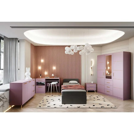 Biurko Bali śliwka nowoczesne