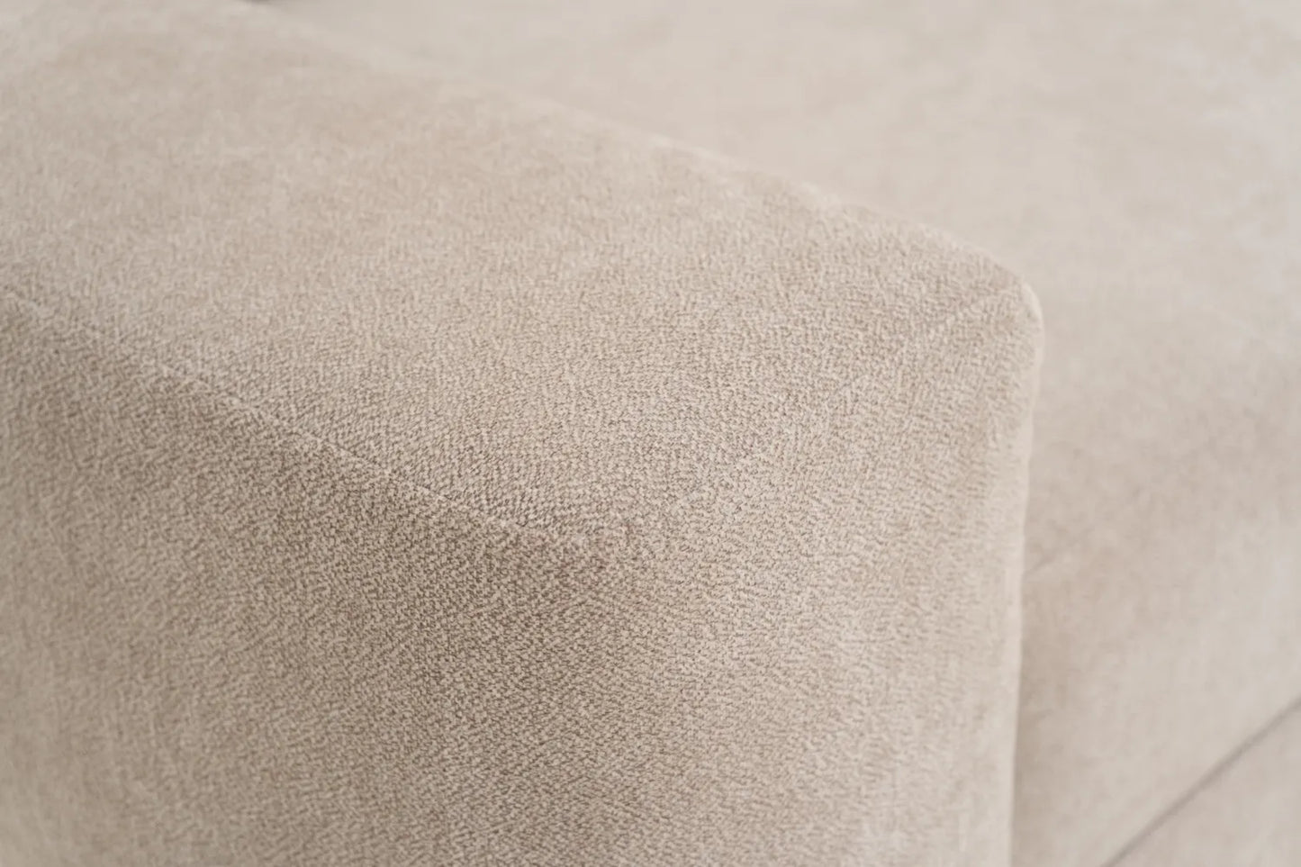 Narożnik Corina beżowy nowoczesny pojemnik rozkładany