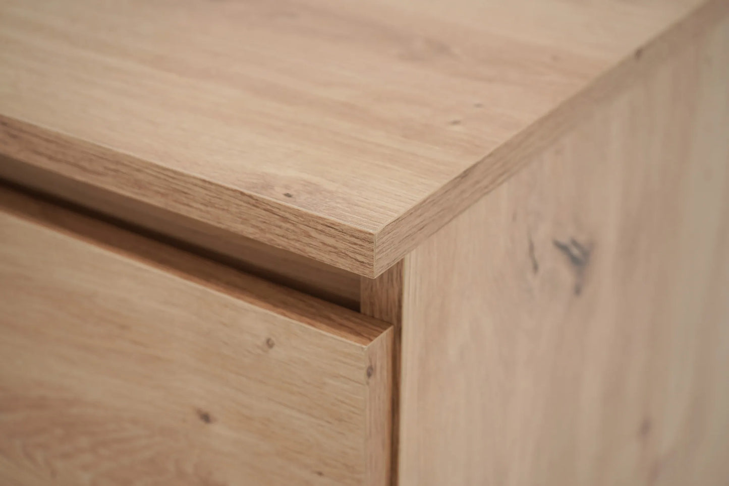 Biurko Easy dąb artisan szuflady 120