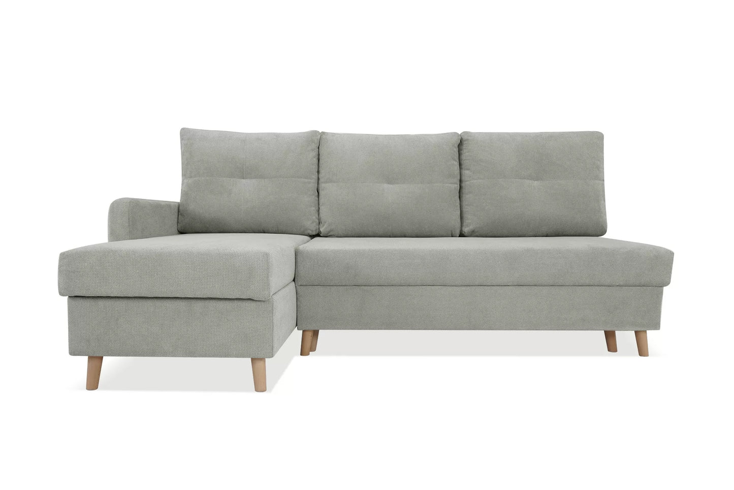 Narożnik Ethan rozkładany szary