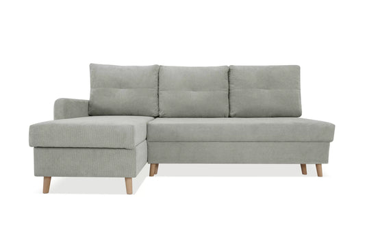 Narożnik Ethan rozkładany szary