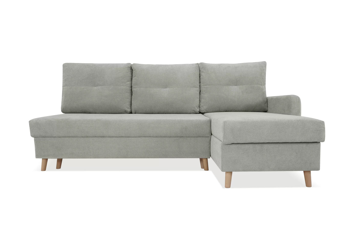 Narożnik Ethan rozkładany szary