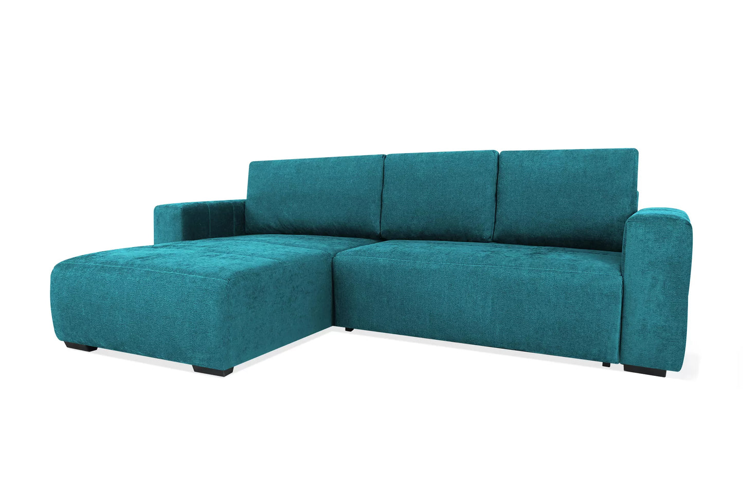 Narożnik Finn uniwersalny morski turkus rozkładany