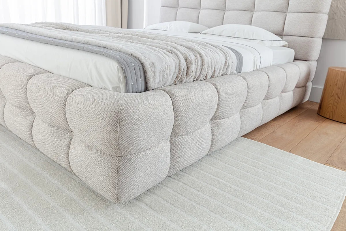 Łóżko Magnelio 160 tapicerowane boucle