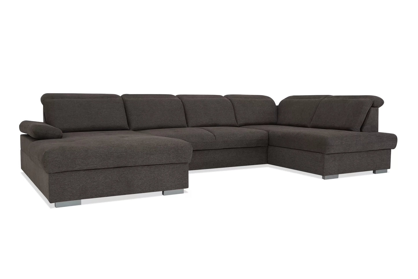 Narożnik Sofie U brązowy rozkładany