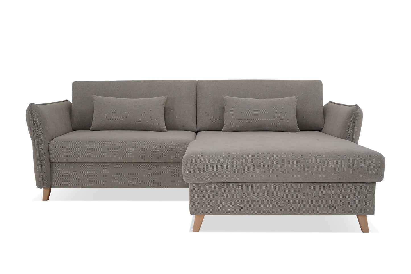 Narożnik Forest brązowy rozkładany nowoczesny