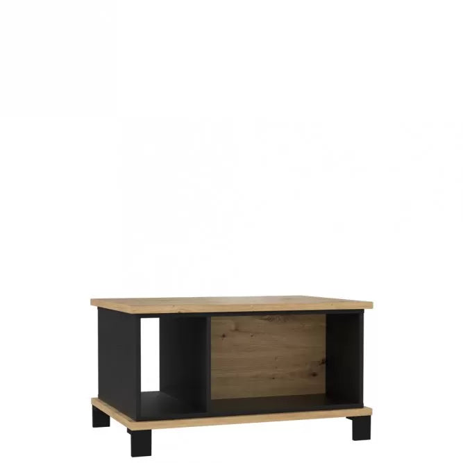 Stolik kawowy Trondheim artisan czarny