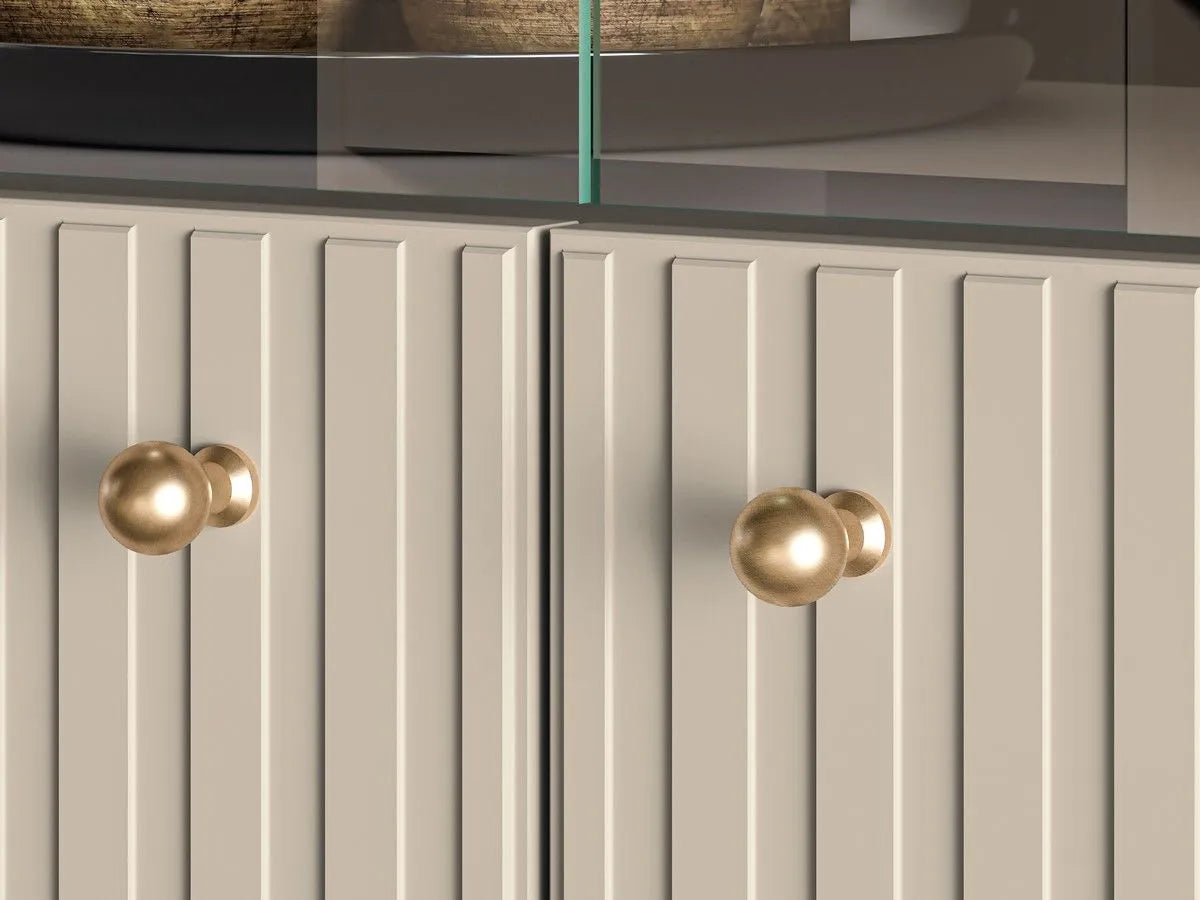 Witryna Sophie dwudrzwiowa podświetlana cashmere