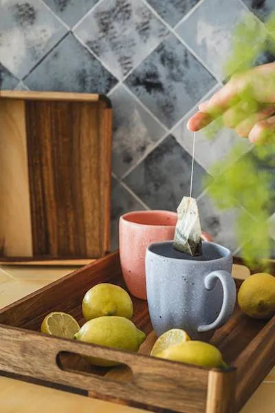 Kubek Lotus 360ml błękitno fioletowy