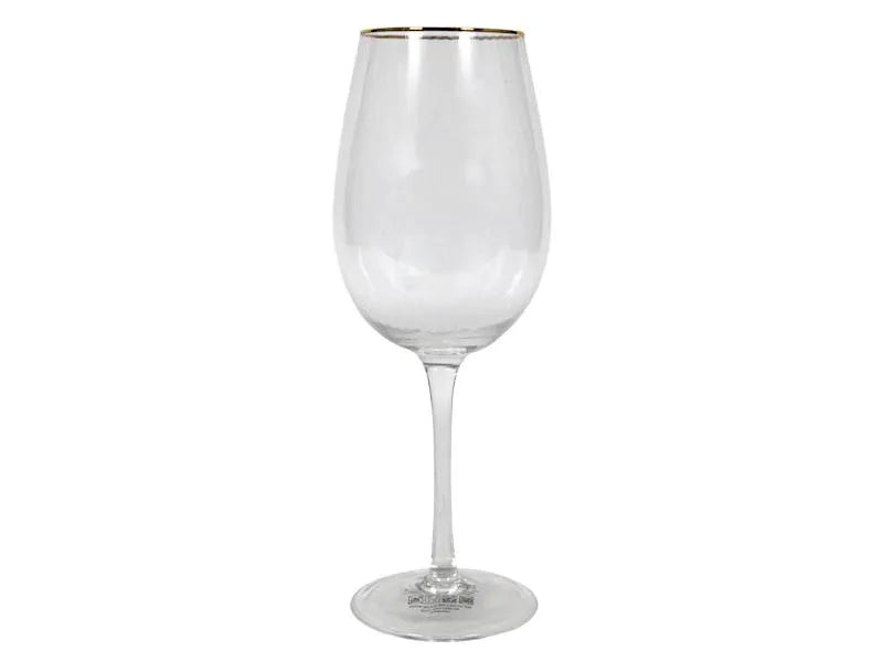 Kieliszki do wina KOMPLET 4szt prążkowane