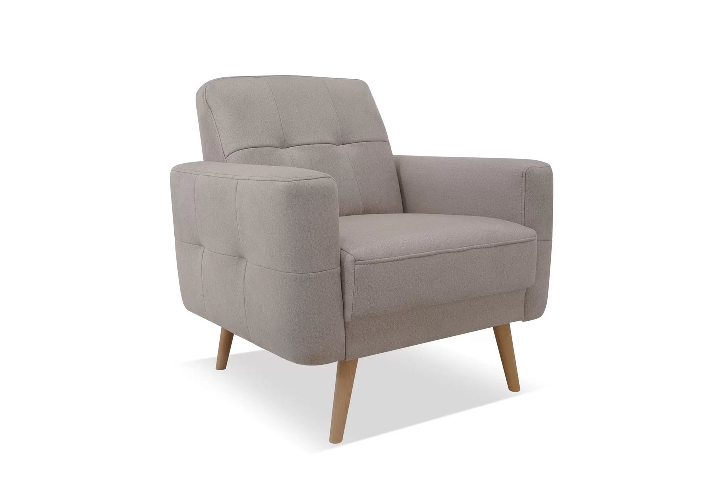 Fotel Polini beżowy elegancki