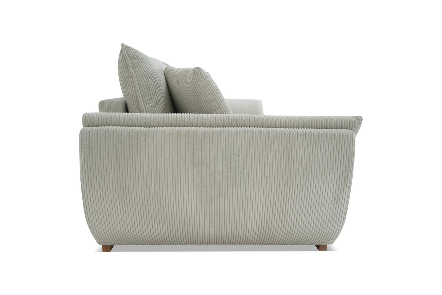 Sofa Fluffy szarości sztruks Poso