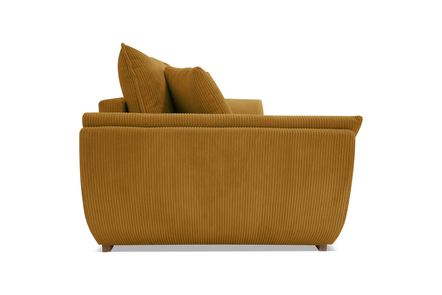 Sofa Fluffy musztardowa sztruks Poso