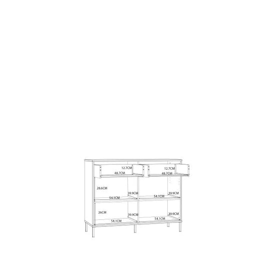 Komoda Salvatrice nowoczesna złoto beż piaskowy