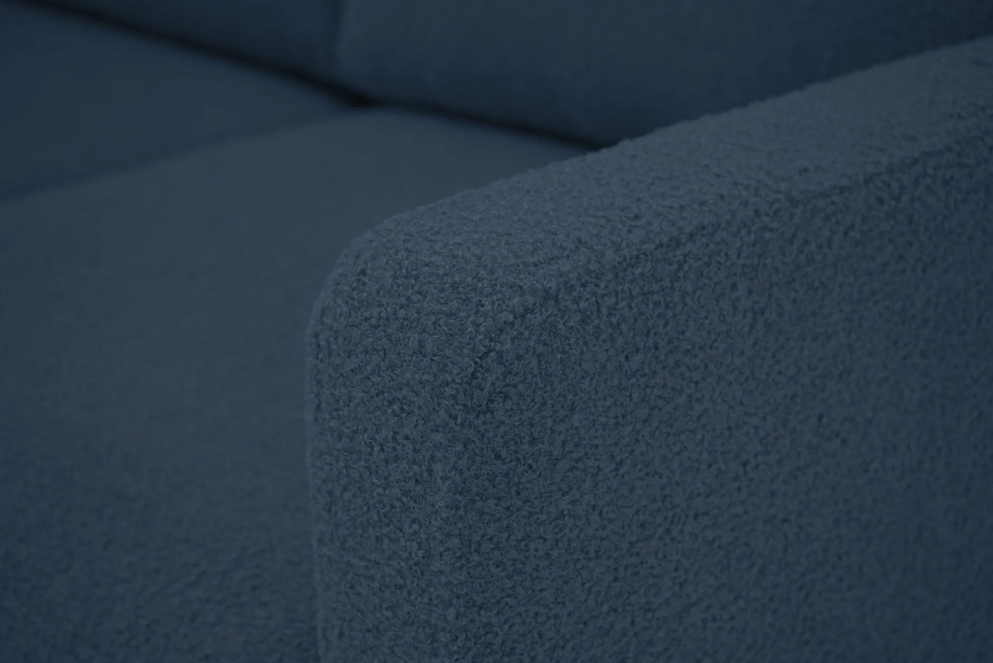 Narożnik Mosso BOUCLE granatowy UNI