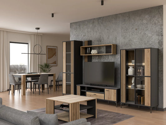 Witryna Joakimis słupek nóżki nowoczesna