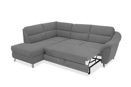 Narożnik Vermont szary lewy klasyczny