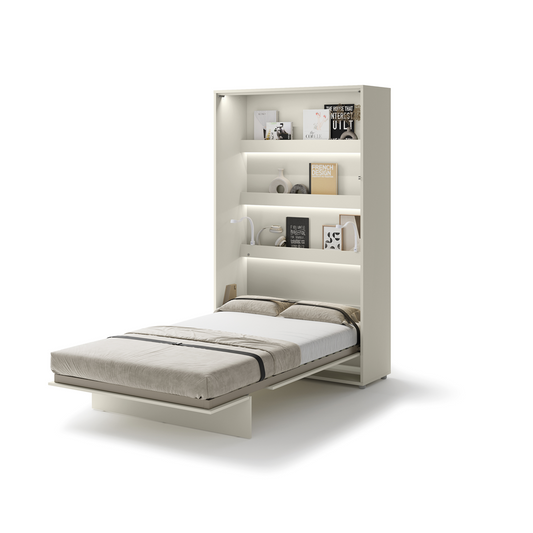 BED CONCEPT BC-02 - półkotapczan pionowy 120 - kaszmir