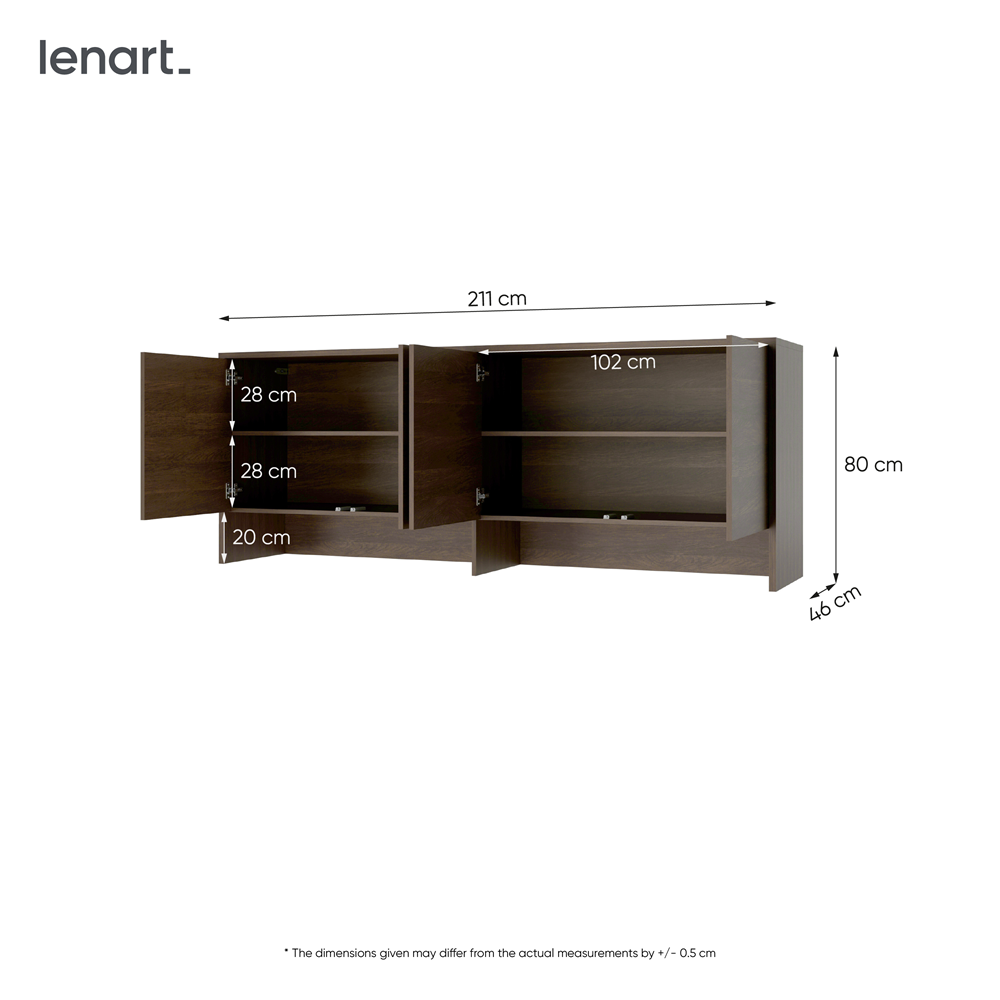 BED CONCEPT BC-10 nadstawka do BC-05 - dąb dunin