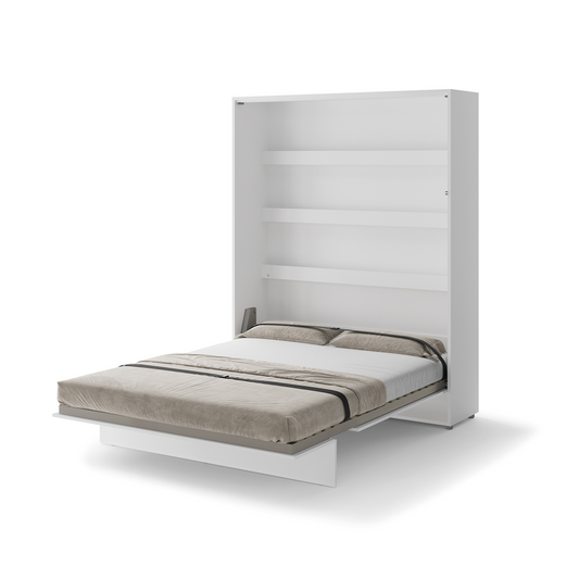 BED CONCEPT BC-12 - półkotapczan pionowy 160 - biały