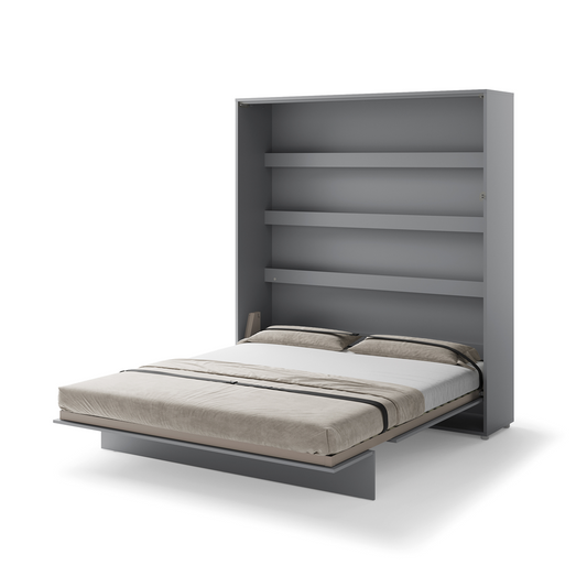 BED CONCEPT BC-13 - półkotapczan pionowy 180 - szary