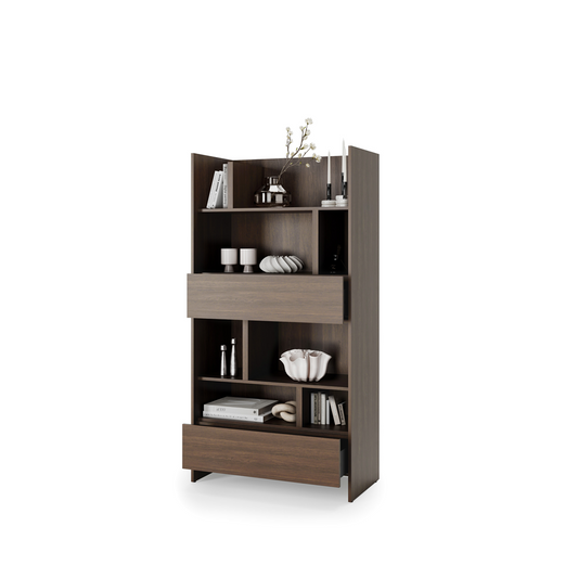 BED CONCEPT BC-28 regał 92x178 - dąb dunin