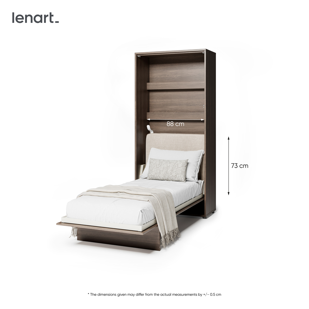BED CONCEPT BC-31 zagłówek tapicerowany 90 do BC-03 - beżowy ART 82610