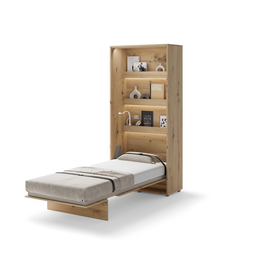 BED CONCEPT BC-03 - półkotapczan pionowy 90 - dąb artisan