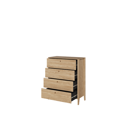 COZY CZ-03 - komoda 4s - dąb olejowany