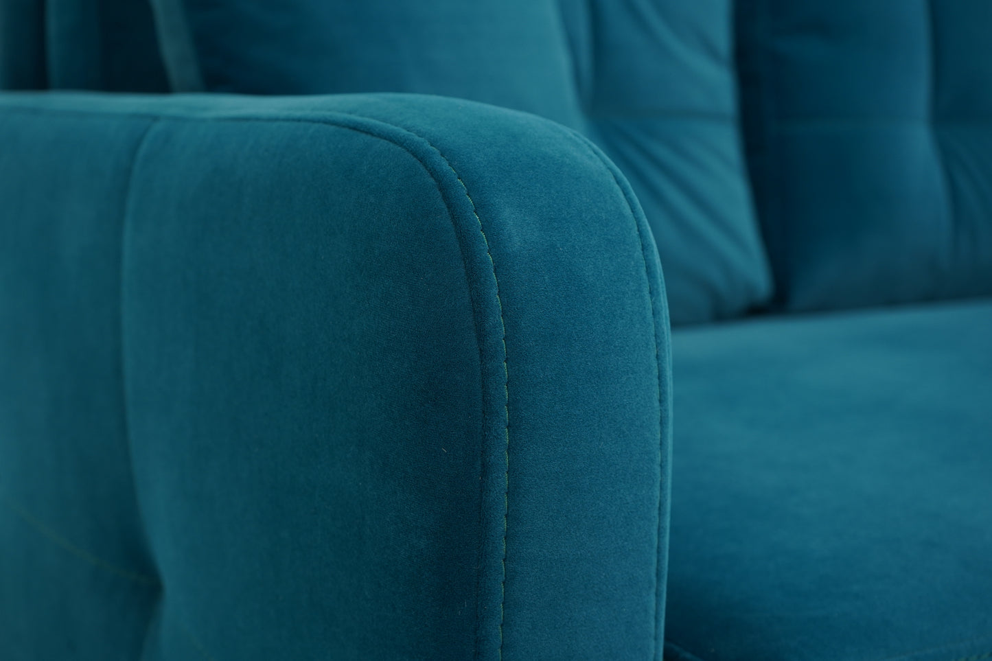 Sofa Nicea turkusowa rozkładana