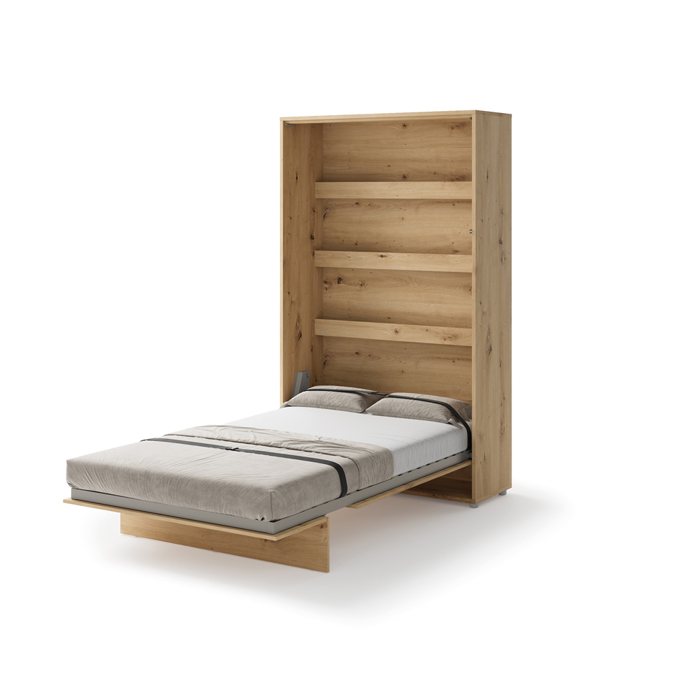 BED CONCEPT BC-02 - półkotapczan pionowy 120 - dąb artisan