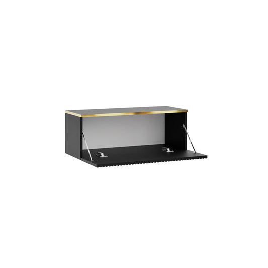 ROYAL GOLD 80 SZAFKA RTV CZARNA