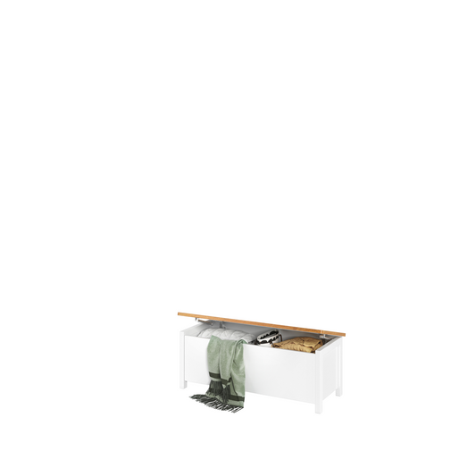 STORY SO-10 - kontener - biały/dąb nash