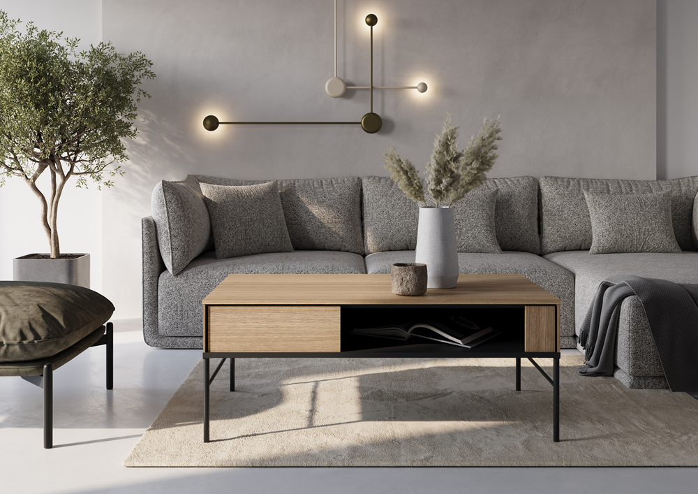 VISSO VI-09 - stolik - dąb linearny