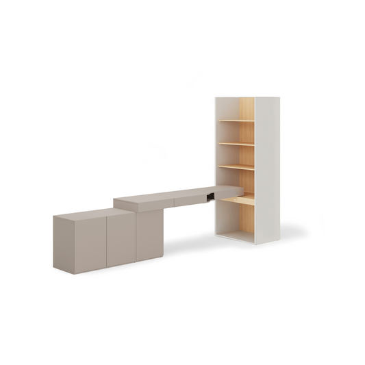 Zestaw mebli WOOW SET-08L (WO-11L,04,07 vincenza bielona)