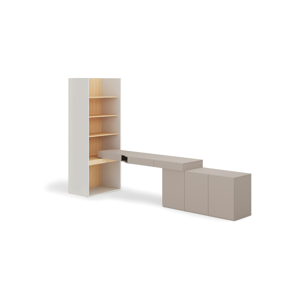 Zestaw mebli WOOW SET-08P (WO-11P,04,07 vincenza bielona)