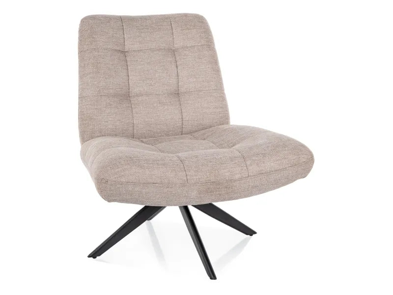 Fotel Alice Brego beżowe obrotowe