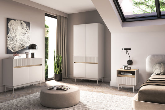 Szafka RTV Dunea nowoczesna cashmere