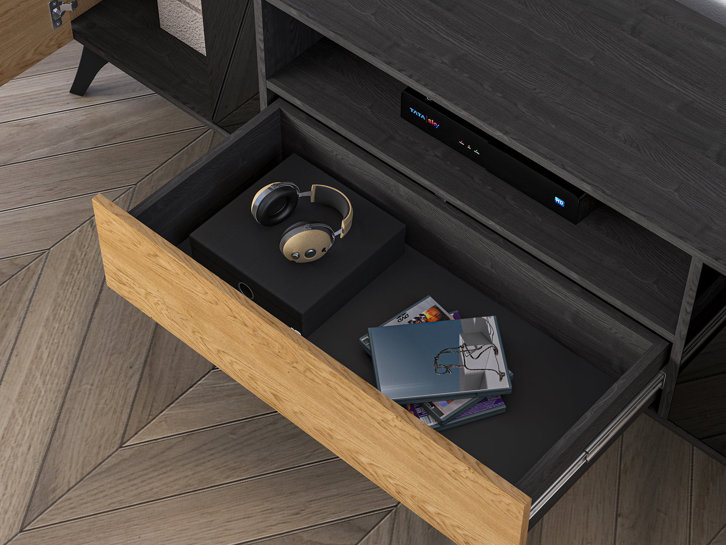 Szafka RTV TOSCANIA 06