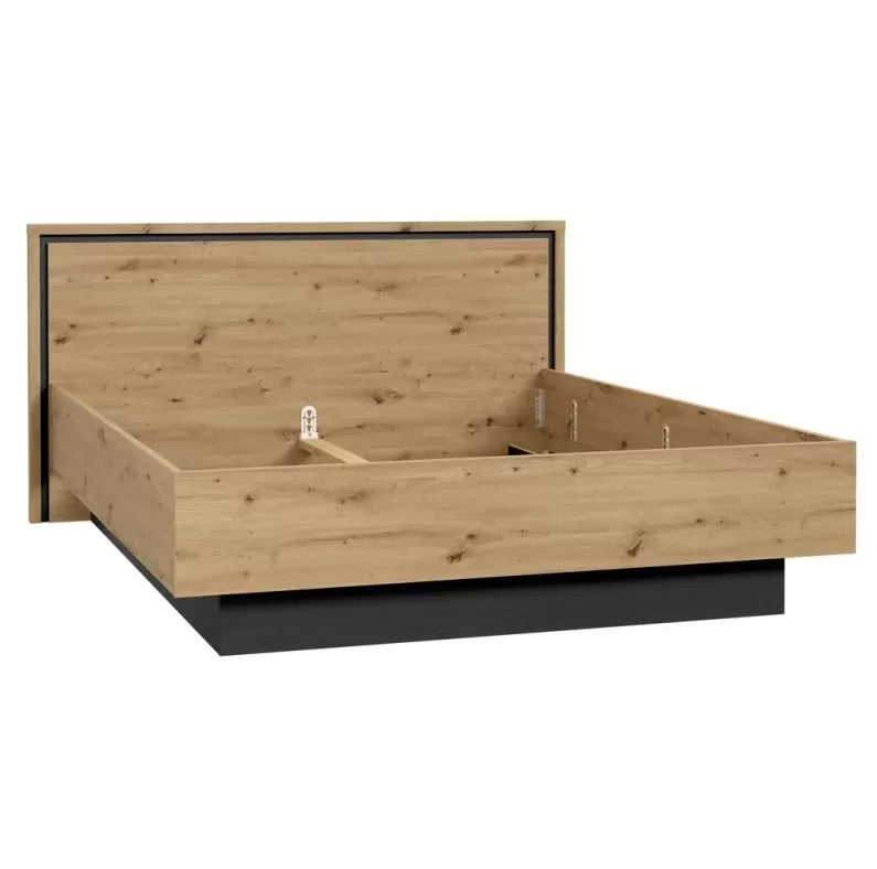 Łóżko Trondheim 160 dąb artisan