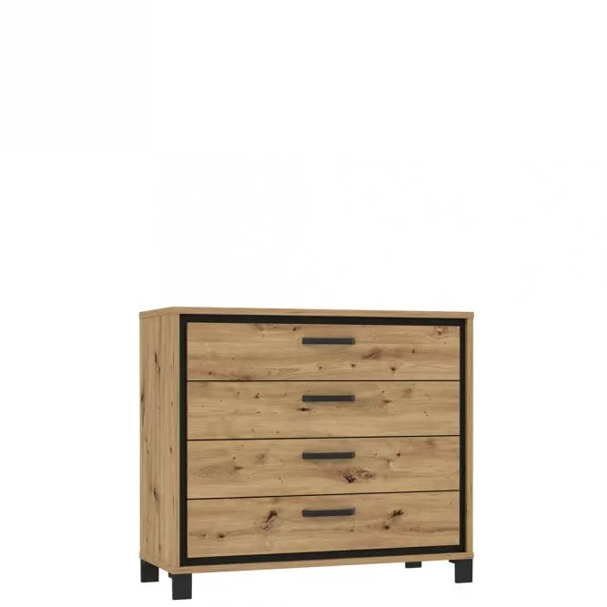 Komoda Trondheim dąb artisan szuflady
