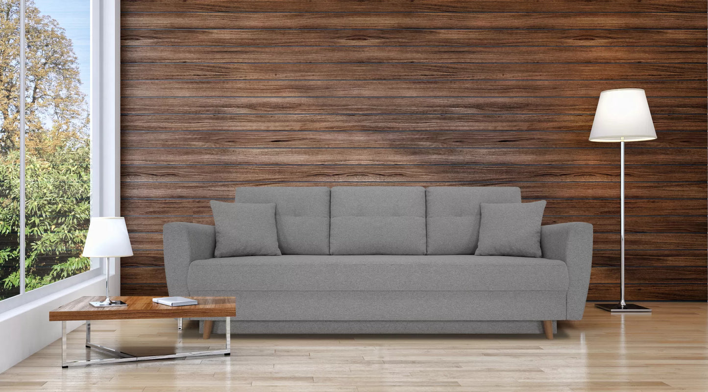 Sofa Molly szara rozkładana