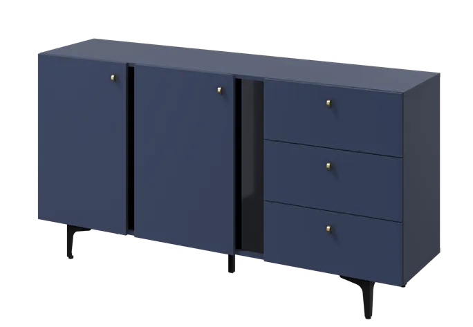 COLOURS CS-02 - komoda 2d3s - granatowy