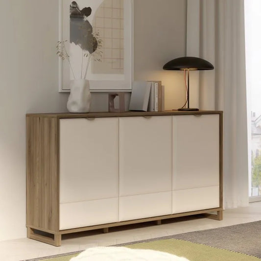 Komoda Mareda trzydrzwiowa dąb valencia