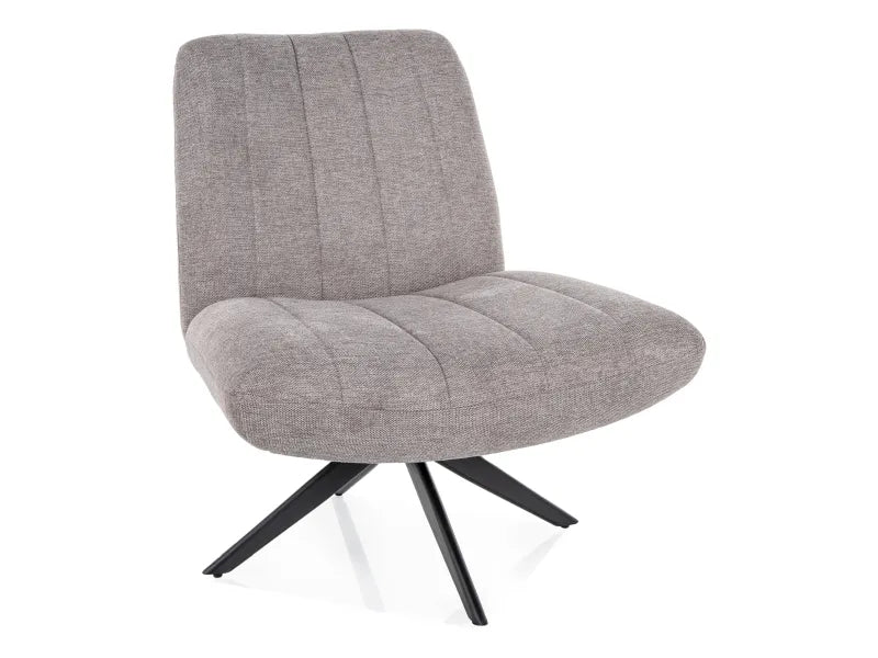 Fotel Elena Brego szary obrotowy