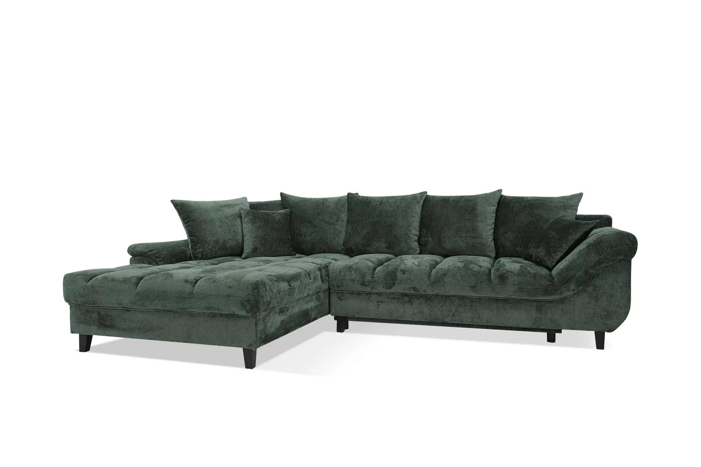 Narożnik Erco lewy zieleń premium szenil