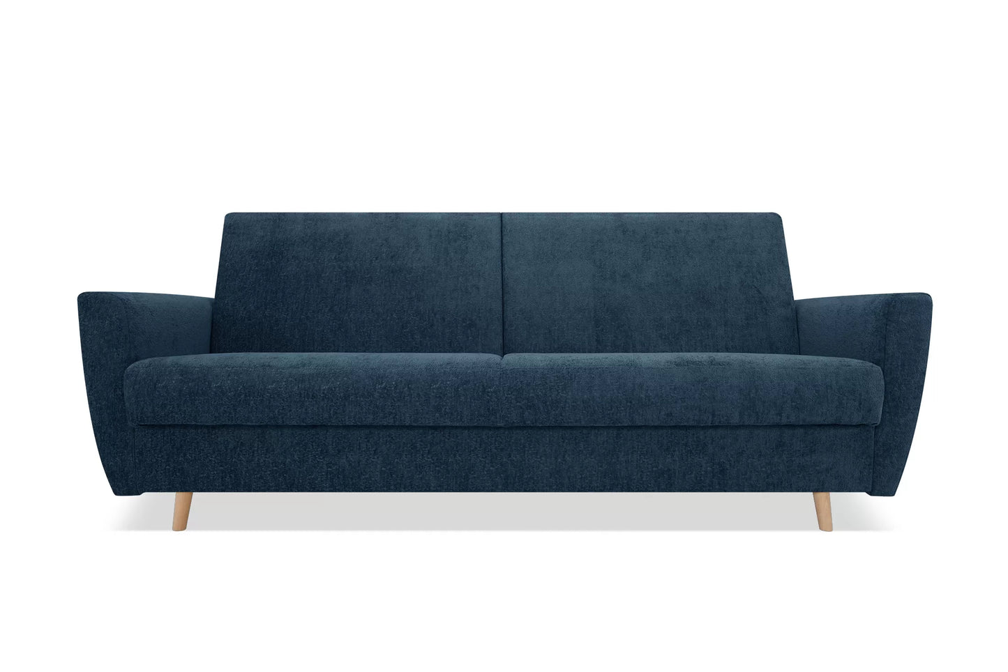 Sofa Flavo granatowa rozkładana szenil