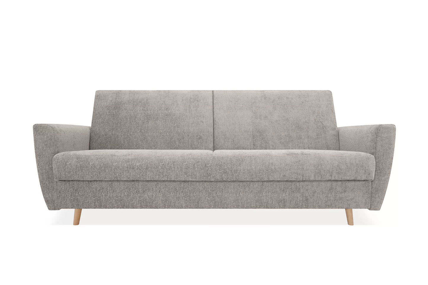 Sofa Flavo perłowa rozkładana szenil