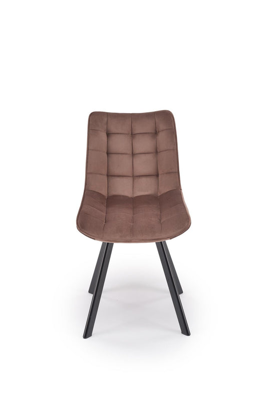 Krzesło K332 mocca/metalowe