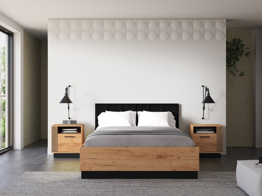 Łóżko URSO z podnoszonym stelażem 140 cm